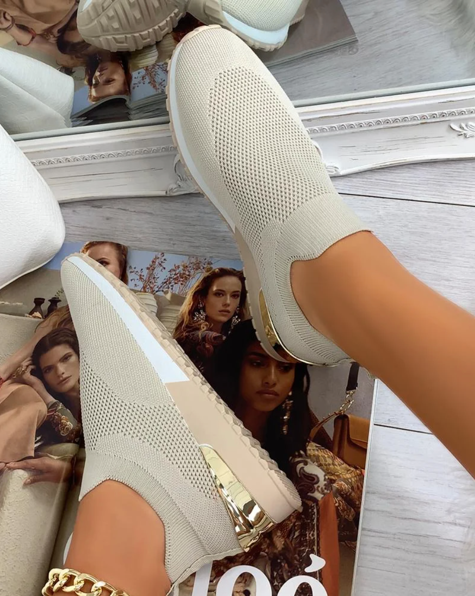 Kvinders Slip-On Sneakers Moderne Design 1