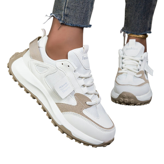 Kvinders Sneakers Høj Sål Trendy 1
