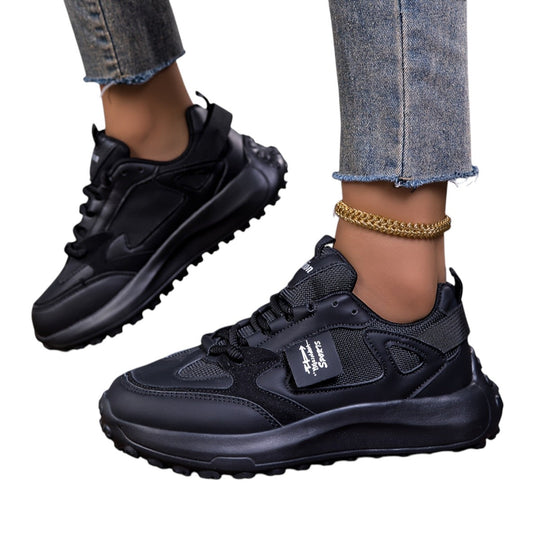 Kvinders Sneakers Høj Sål Trendy 5