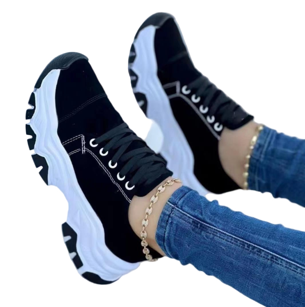 Kvinders Sportssneakers med Platform 0