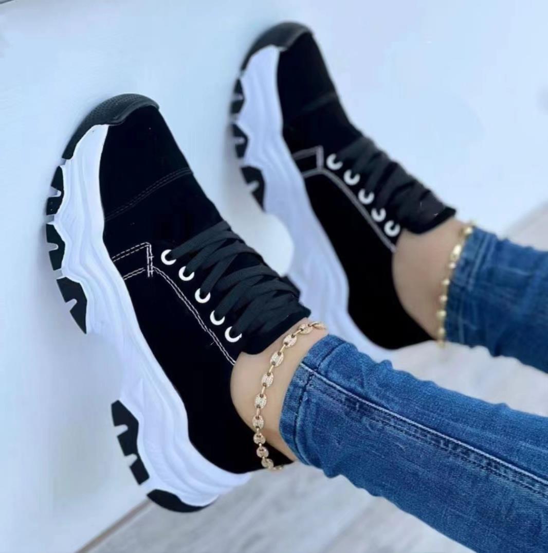 Kvinders Sportssneakers med Platform 1