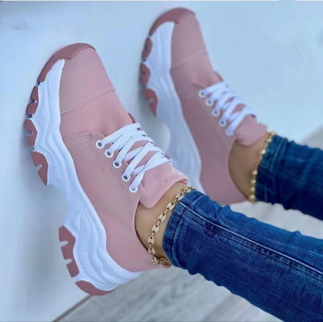Kvinders Sportssneakers med Platform 10