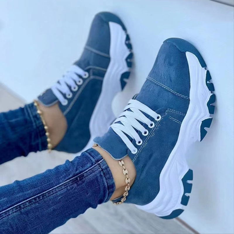 Kvinders Sportssneakers med Platform 2