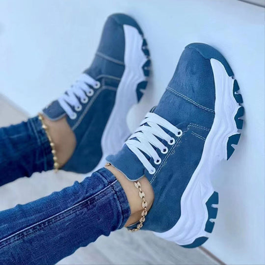 Kvinders Sportssneakers med Platform 2