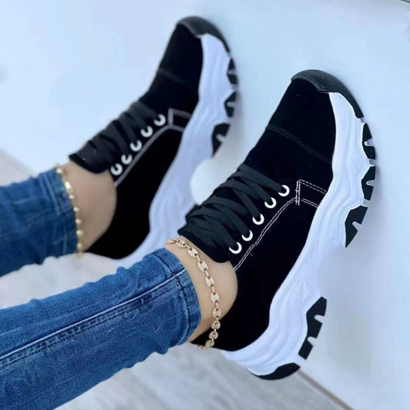 Kvinders Sportssneakers med Platform 4