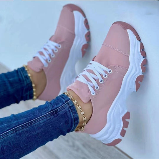 Kvinders Sportssneakers med Platform 5