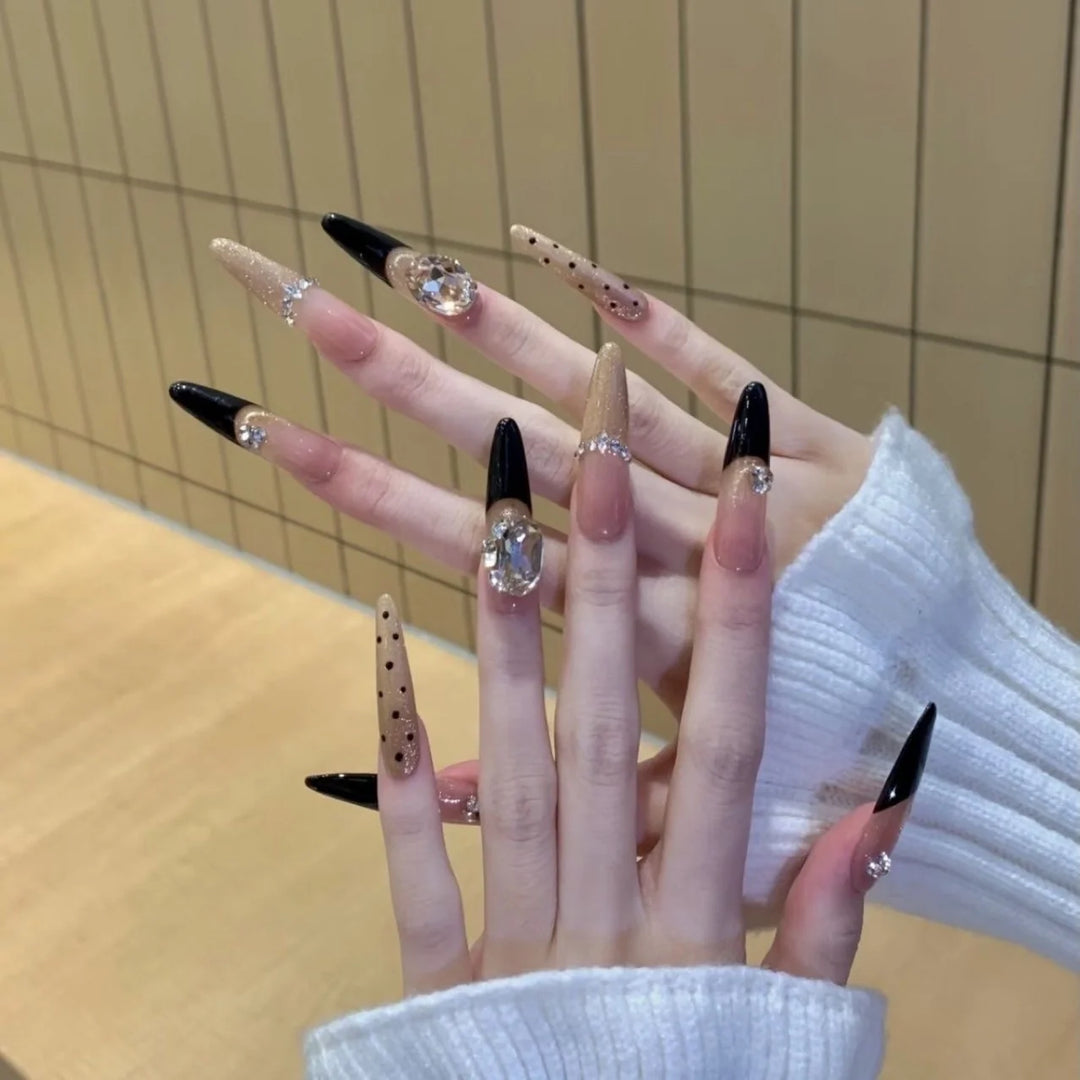 Kvinders Stiletto Negle Sæt Moderne Design 3