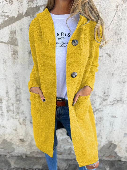 Kvinders Strikket Cardigan Klassisk Stil 3