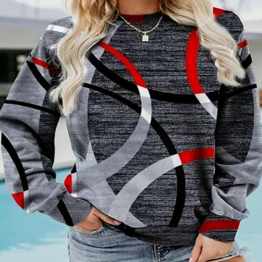 Kvinders Sweater Rummelig Blød Materiale 5