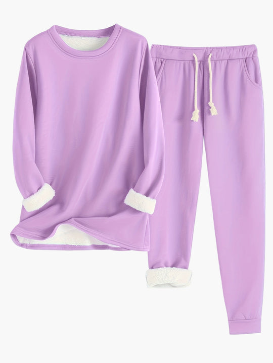 Kvinders Todelte Loungewear Sæt Afslappet Stil 13