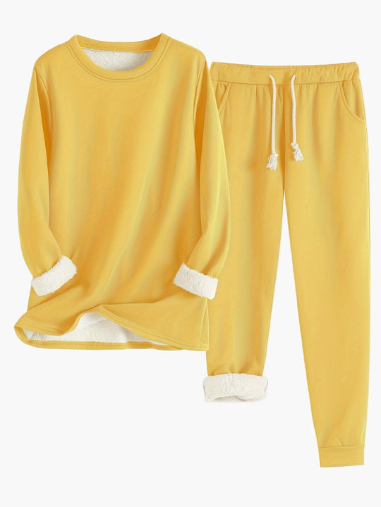 Kvinders Todelte Loungewear Sæt Afslappet Stil 5