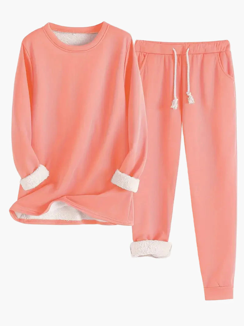 Kvinders Todelte Loungewear Sæt Afslappet Stil 7