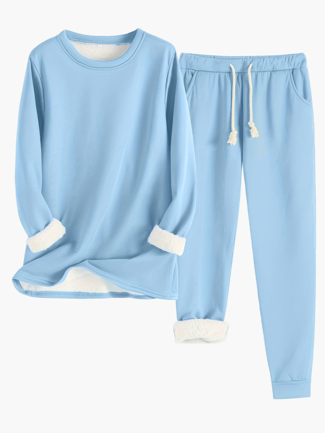 Kvinders Todelte Loungewear Sæt Afslappet Stil 9