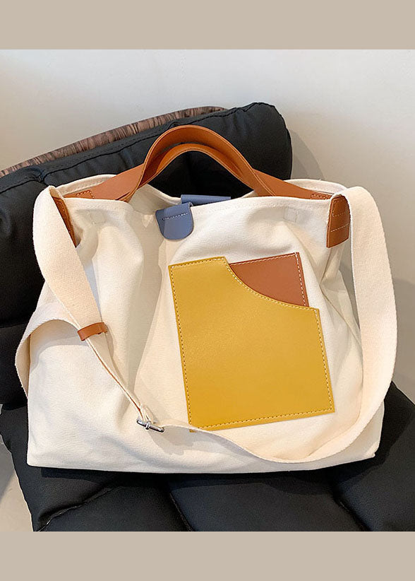 Kvinders Tote Taske med Patchwork Design 1