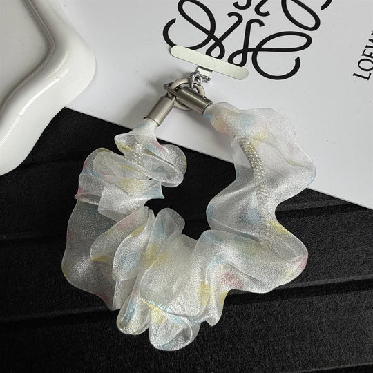 Kvinders Transparent Scrunchie med Sløjfe Design 2