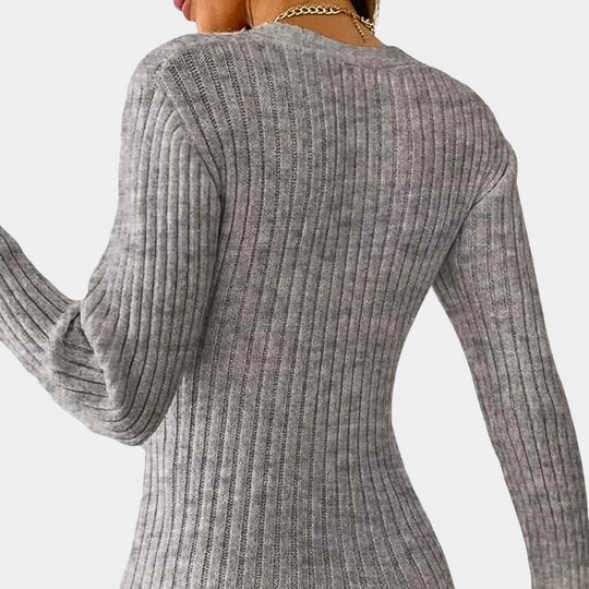 Kvinders V-hals Sweater Trendy Stil 2