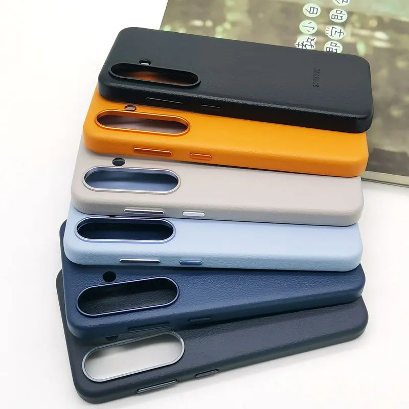 Læder Taske Til Smartphone Med Stødsikker Design 2