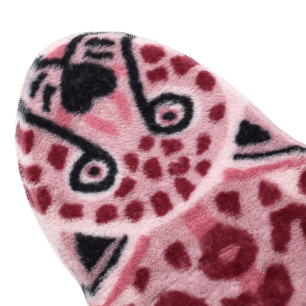 Leopardprint Tæppe i Unik Form 2