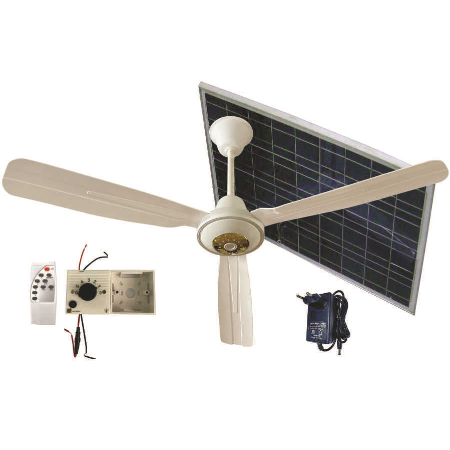 Loftsventilator med fjernbetjening og justerbare hastigheder 1