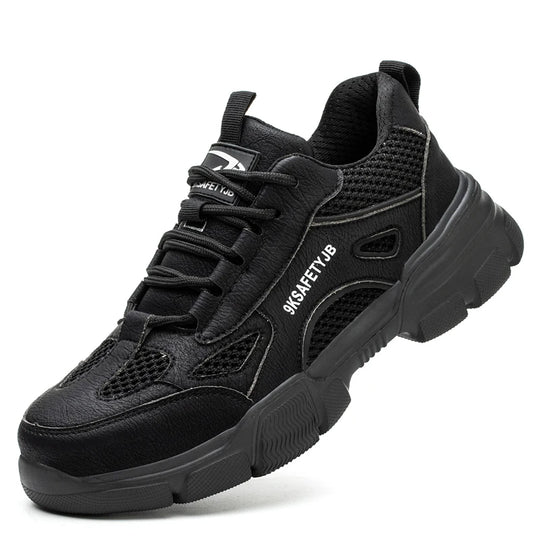 Mænds Arbejdssko Sneakers Sporty Design Med Stål Tå 7
