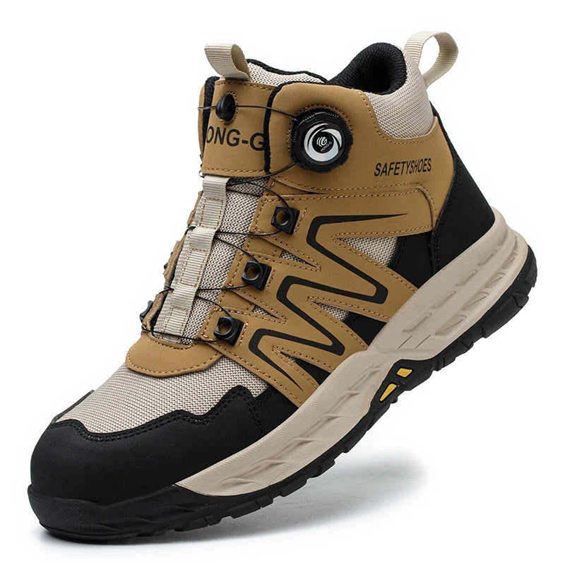 Mænds Arbejdssko Taktisk Sporty Design 10