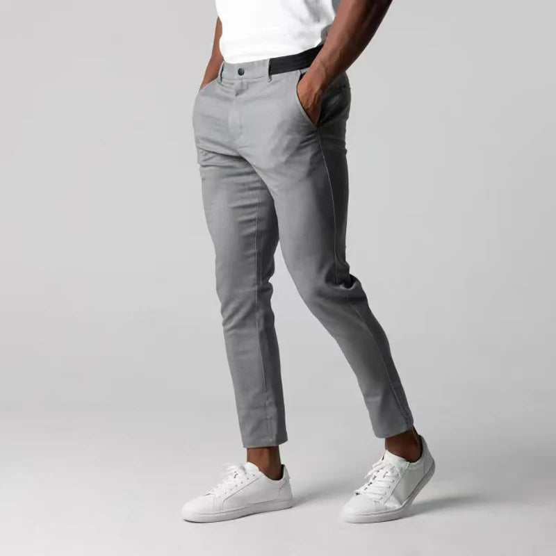 Mænds Chinos Stretchy Moderne Design 2