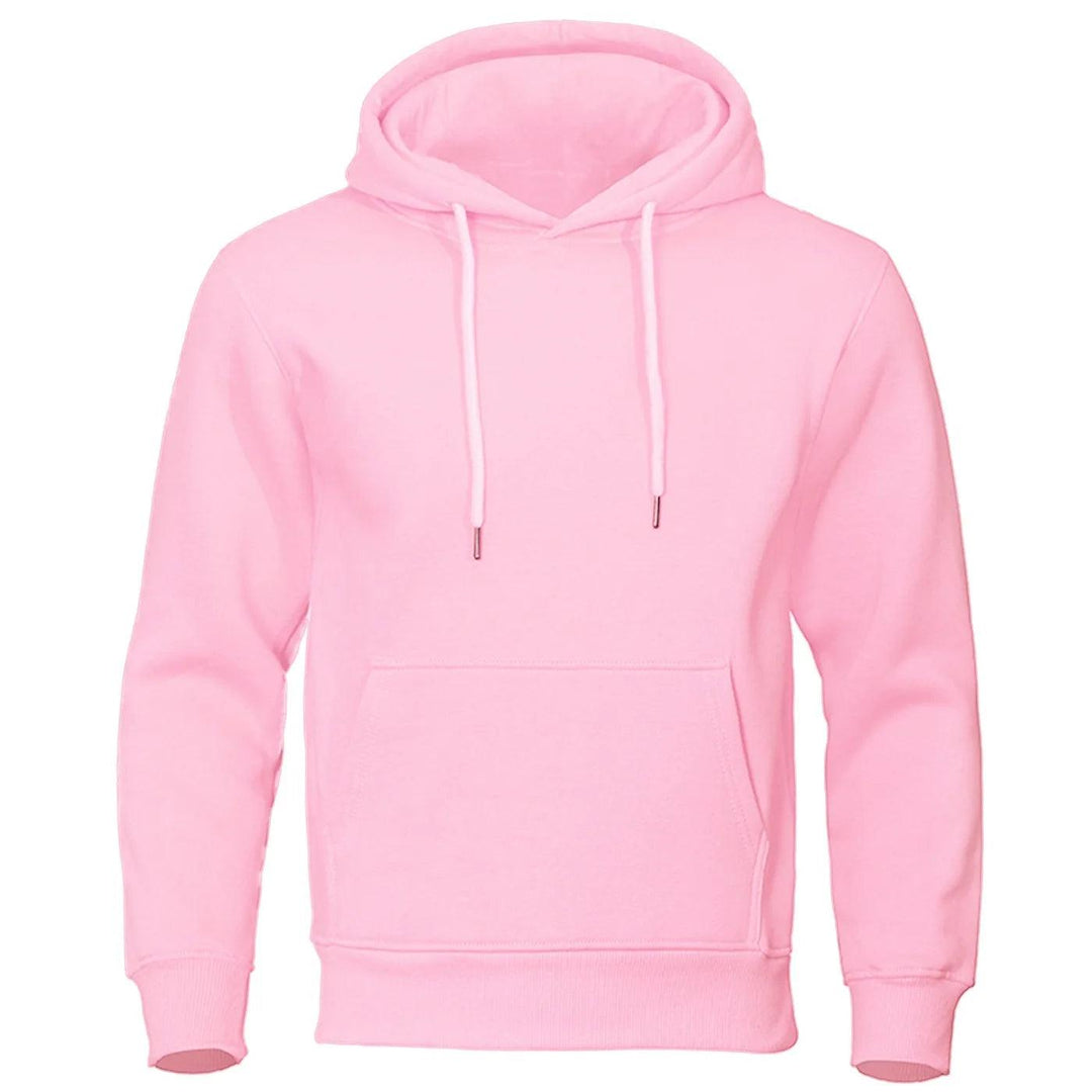 Mænds Hættetrøje Casual Fleece 0