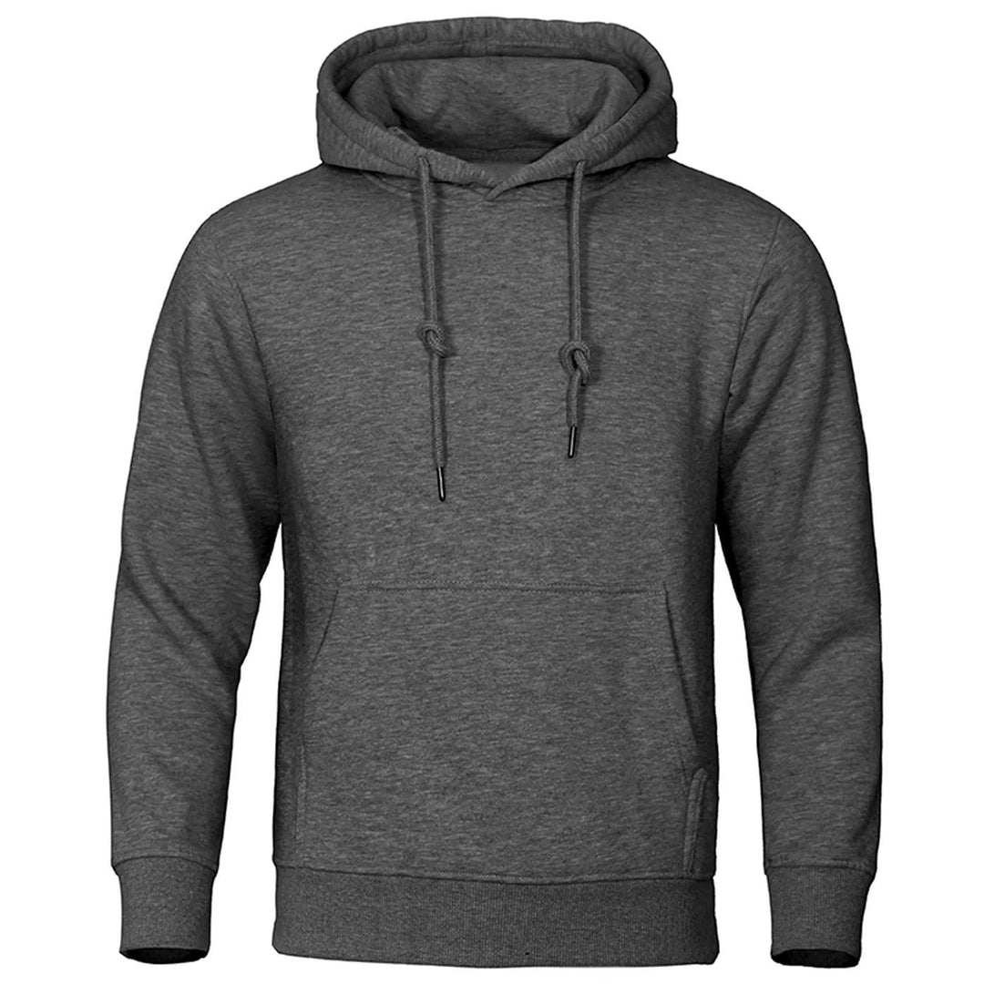 Mænds Hættetrøje Casual Fleece 1
