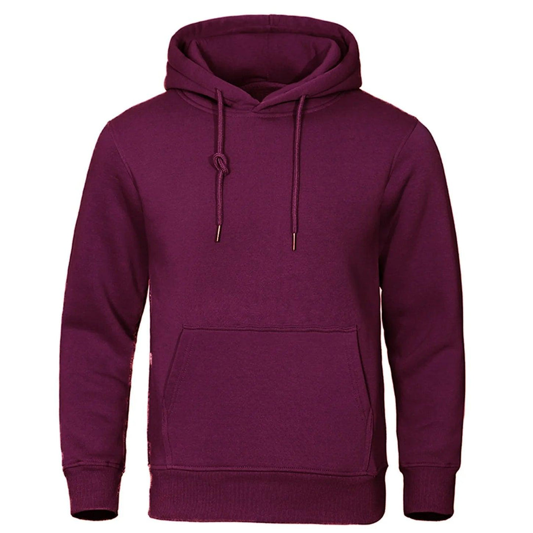 Mænds Hættetrøje Casual Fleece 10