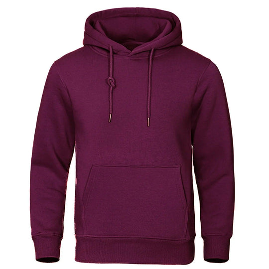 Mænds Hættetrøje Casual Fleece 10