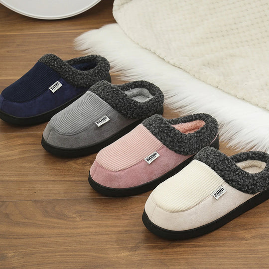 Mænds Indendørs Sko med Memory Foam og Anti-Skrid Såler Komfortable Indendørssko 1