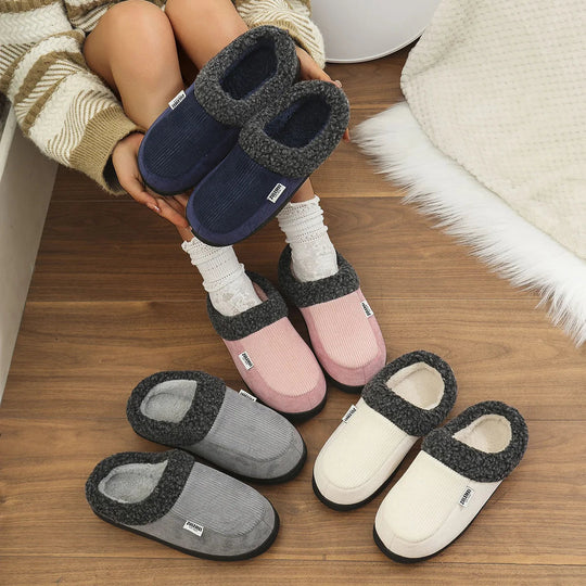 Mænds Indendørs Sko med Memory Foam og Anti-Skrid Såler Komfortable Indendørssko 2