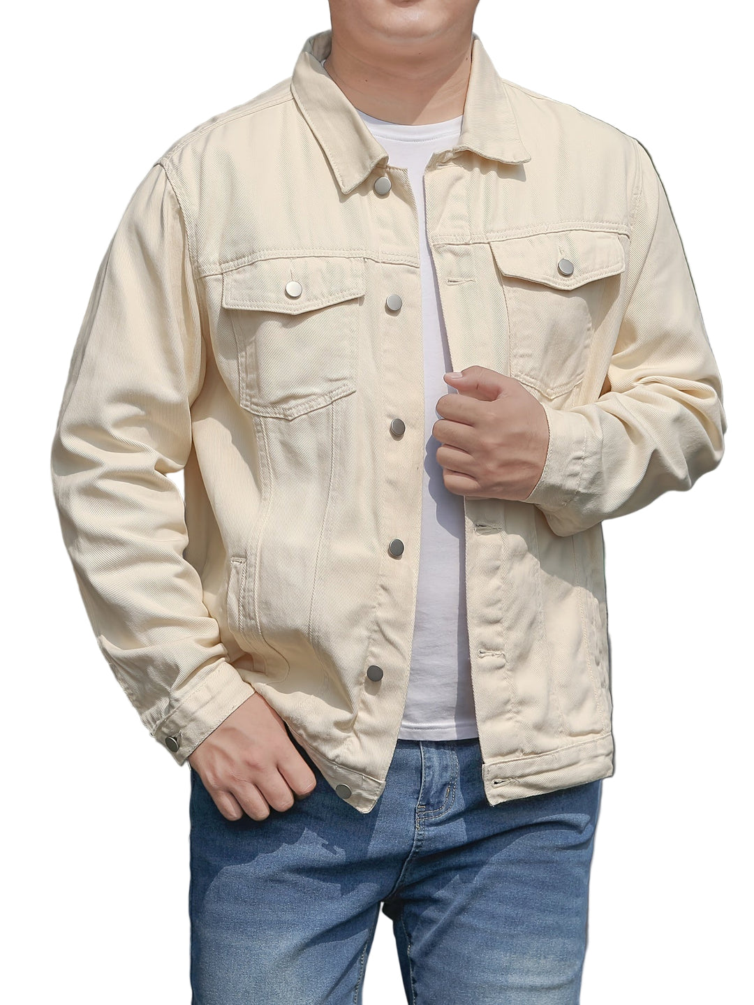 Mænds Jakke Casual Stil 0
