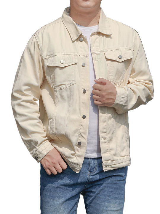 Mænds Jakke Casual Stil 0