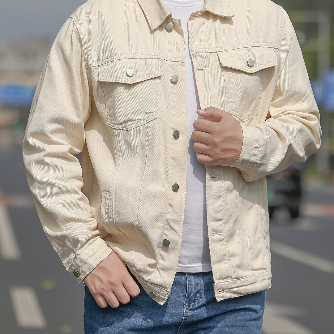Mænds Jakke Casual Stil 6