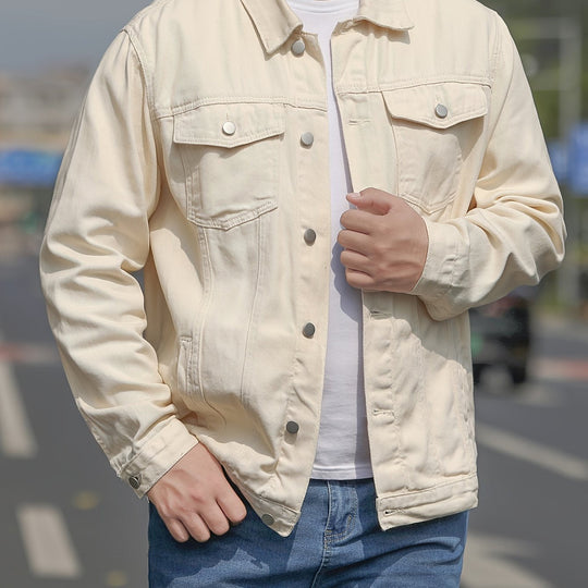 Mænds Jakke Casual Stil 6