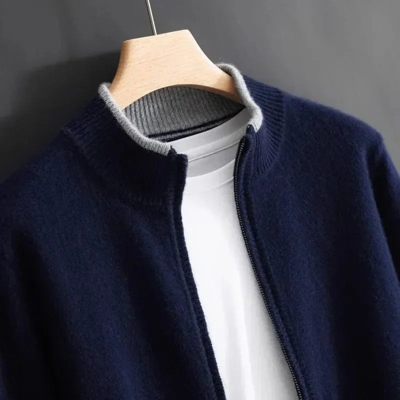Mænds Jakke Minimalistisk Stil 10