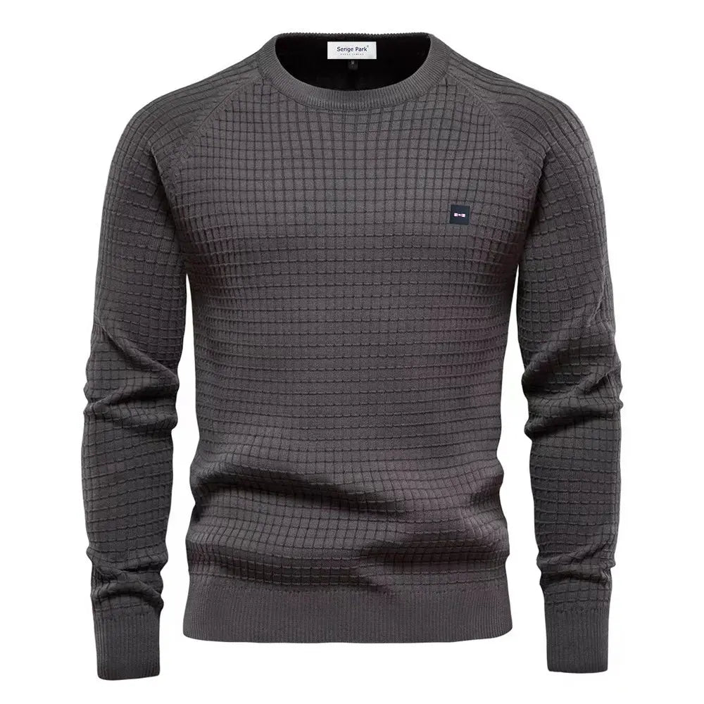 Mænds Komfortabel Trøje i Minimalistisk Design 3