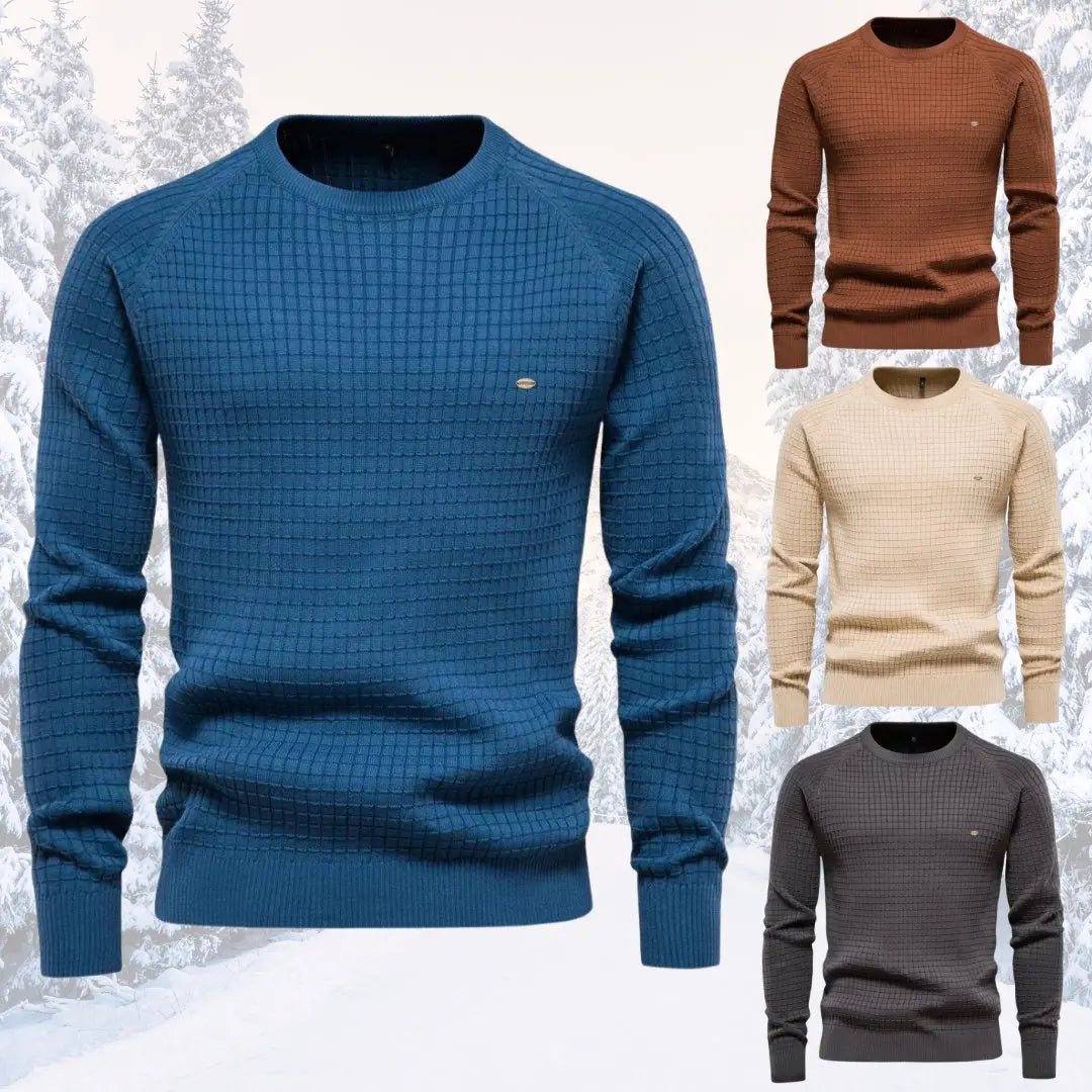 Mænds Komfortabel Trøje i Minimalistisk Design 8