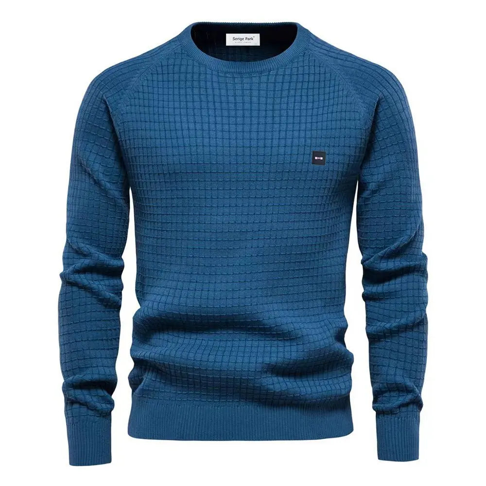 Mænds Komfortabel Trøje i Minimalistisk Design 9