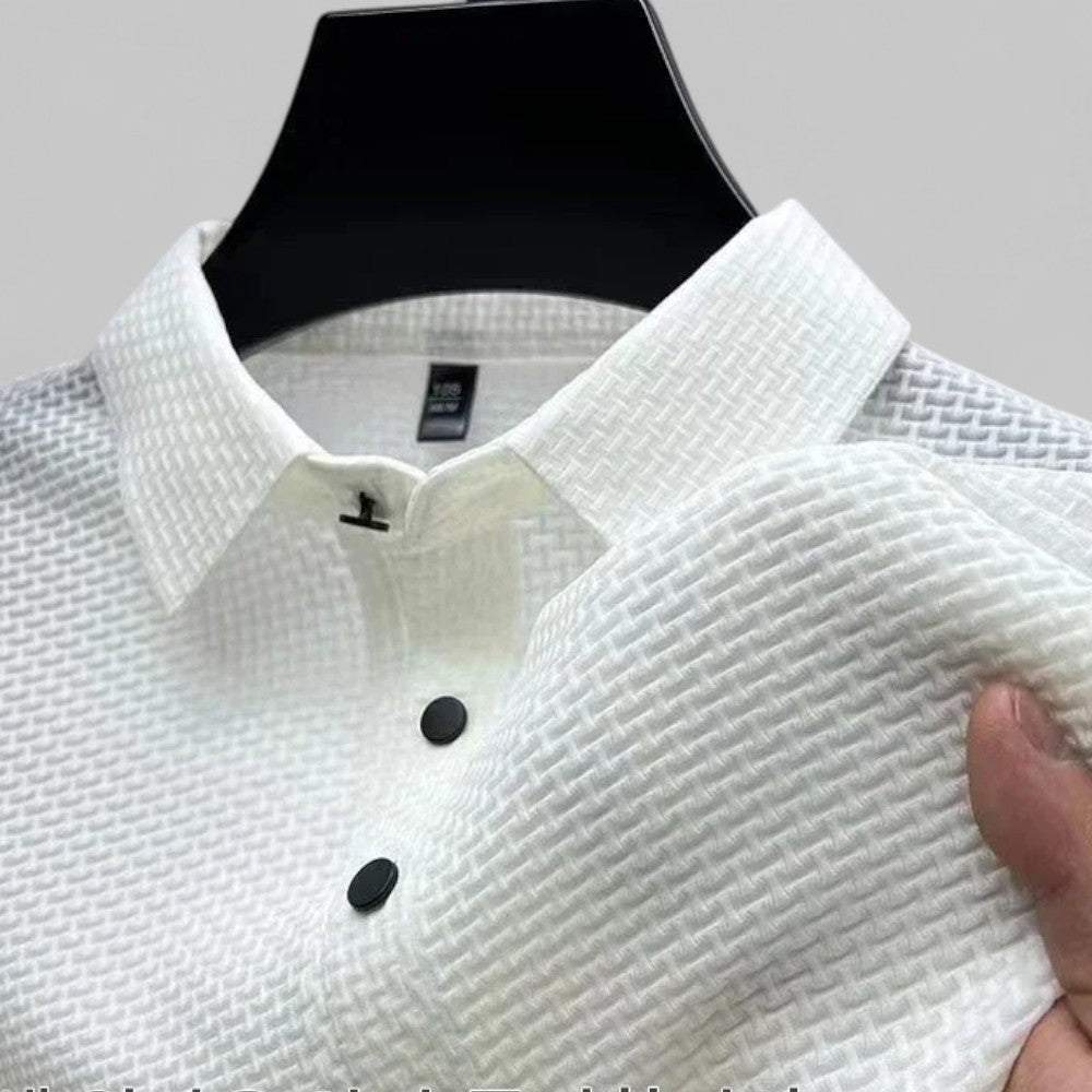 Mænds Kortærmet Polo T-shirt Casual 2