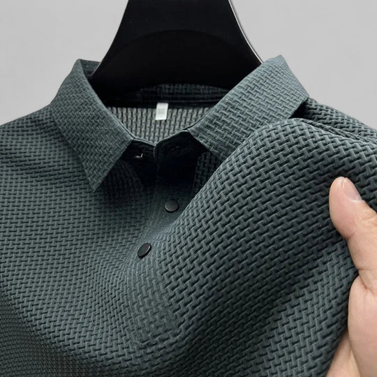 Mænds Kortærmet Polo T-shirt Casual 4
