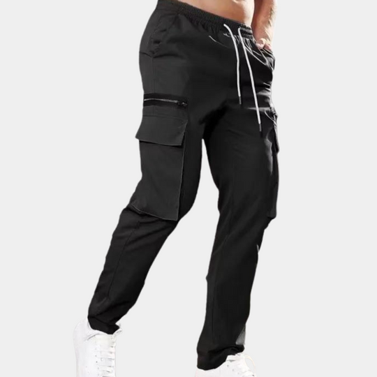 Mænds Lige Ben Bukser Trendy Design Komfortable og Alsidige 5