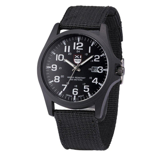 Mænds Multifunktionelt Militærarmbåndsur Sporty Design 0