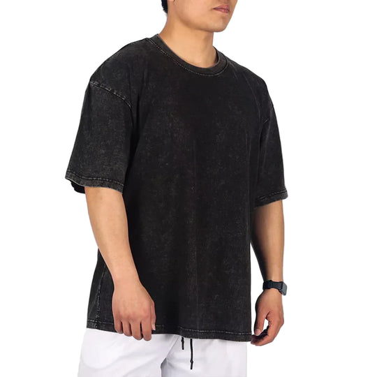 Mænds Overdimensioneret T-shirt Casual 0
