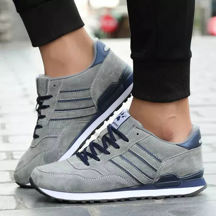 Mænds Sneakers i Læder Klassisk Design 5