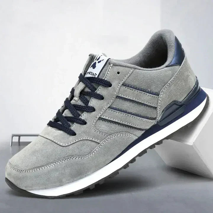 Mænds Sneakers i Læder Klassisk Design 6