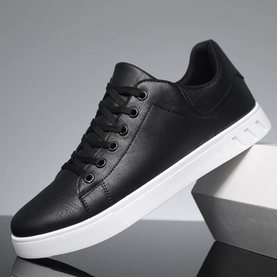Mænds Sneakers i Læder Stilfuld 0