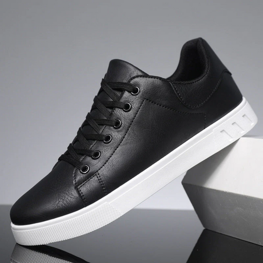Mænds Sneakers i Læder Stilfuld 0