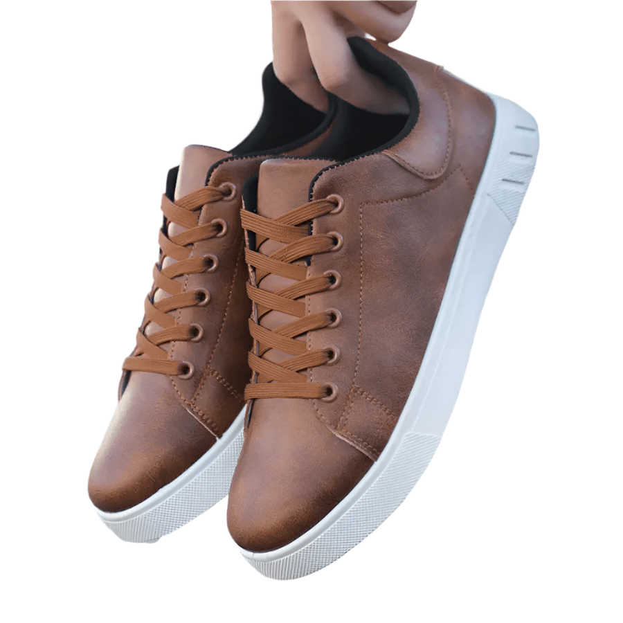 Mænds Sneakers i Læder Stilfuld 3